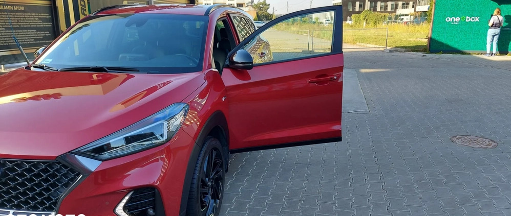 Hyundai Tucson cena 110000 przebieg: 35000, rok produkcji 2019 z Warszawa małe 254